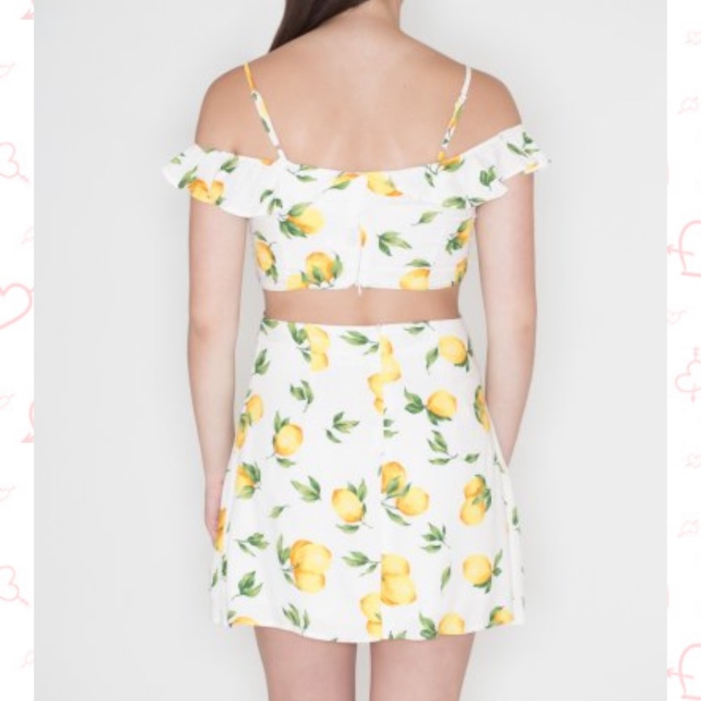 Wild Honey Lemon Print Sundress - Picture 3 of 4